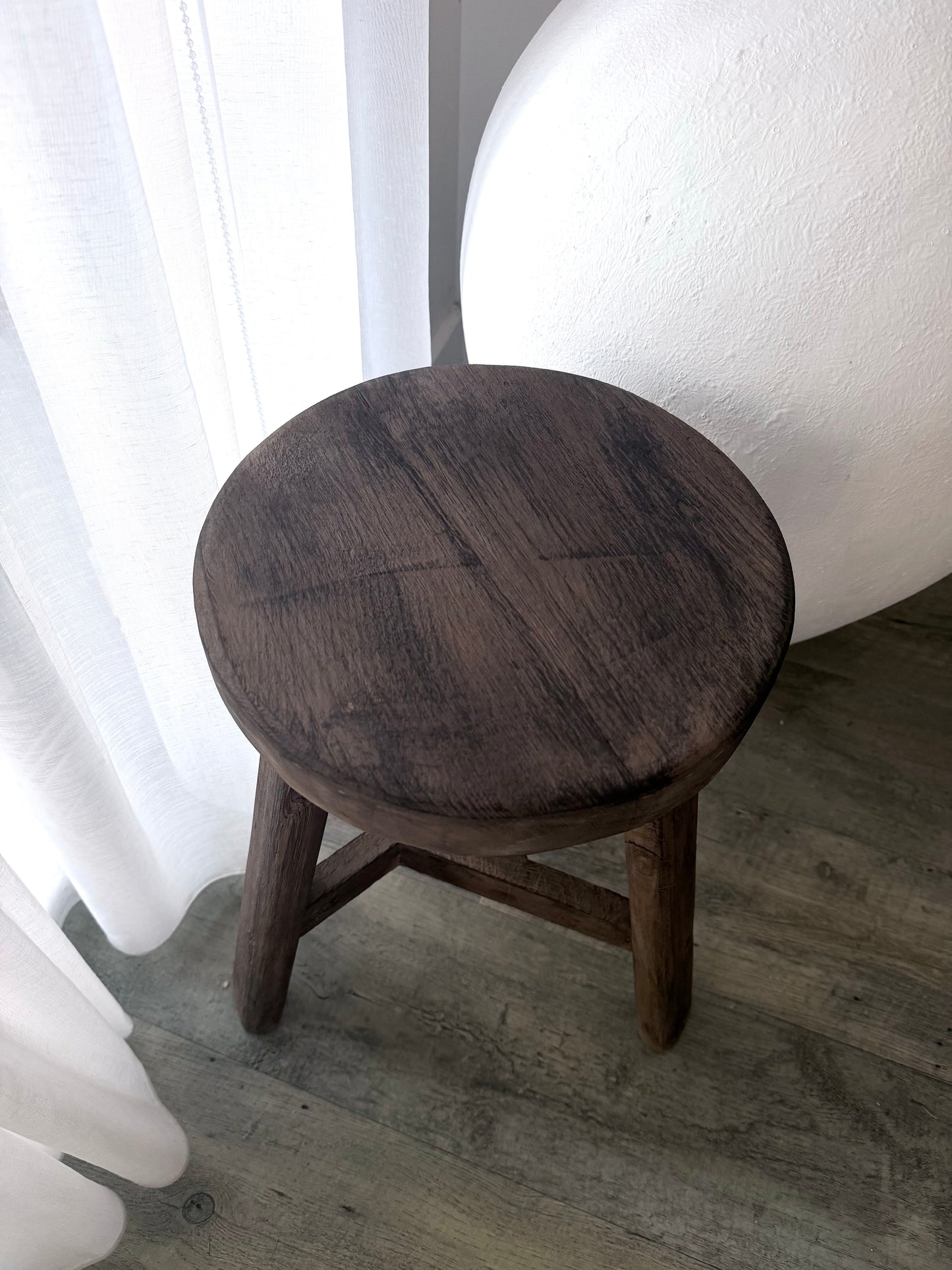 Stool | Charred Brown