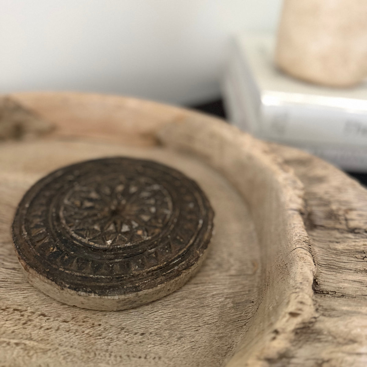 Vintage Stone Coaster | Style 1