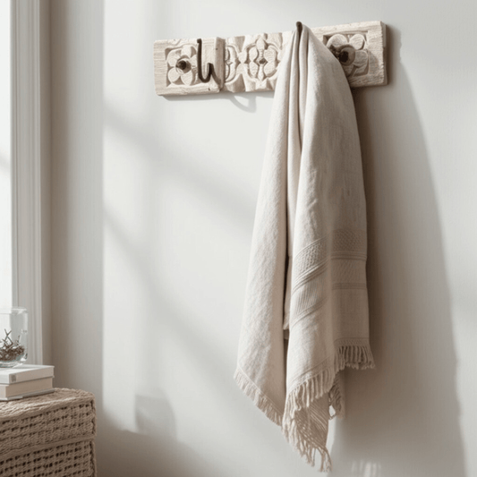 Carved Vintage Wall Hook - BHM HomeMirrors and Wall hooks