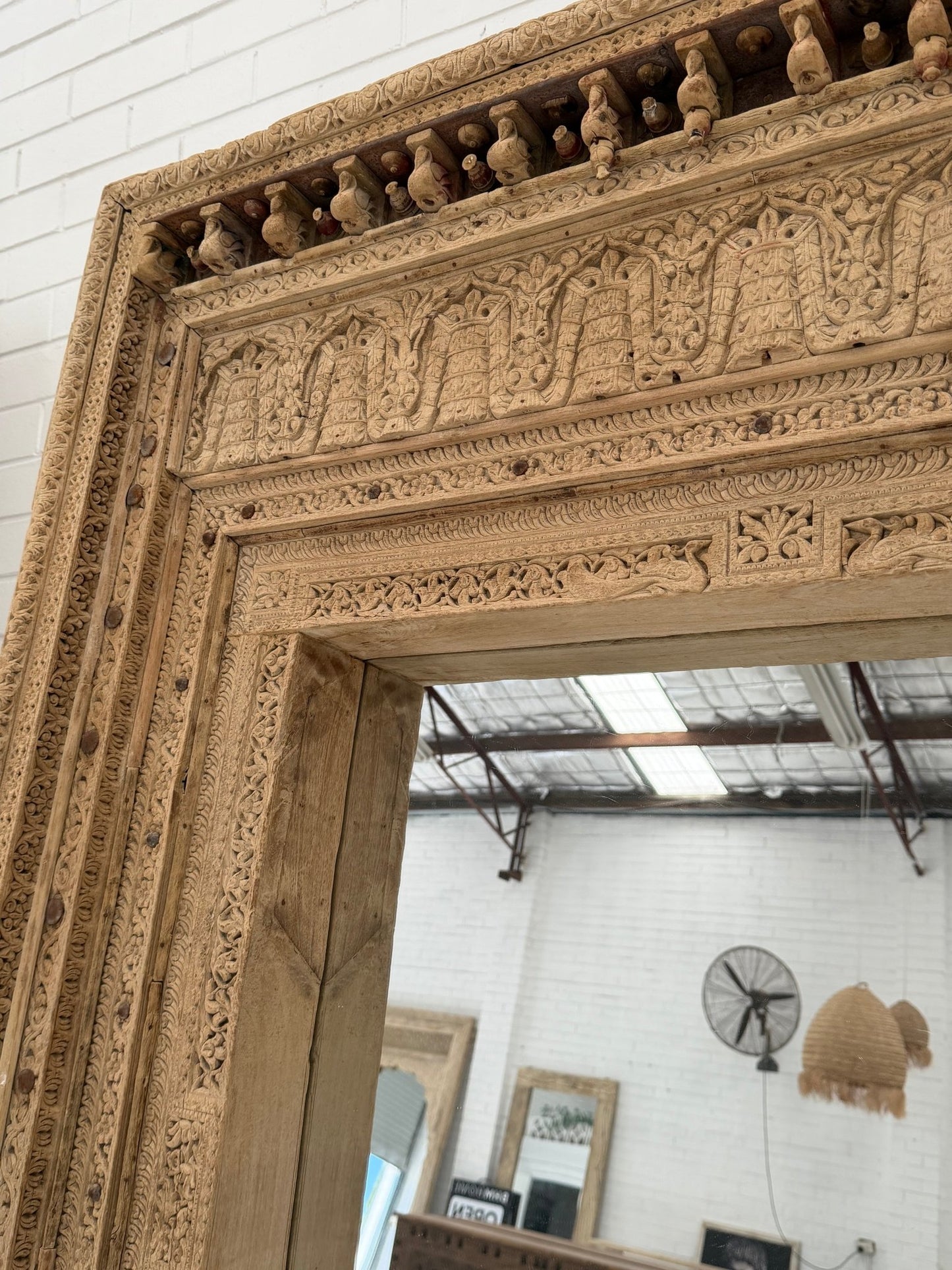 Century Old Indian Mirror - BHM HomeMirrors and Doors