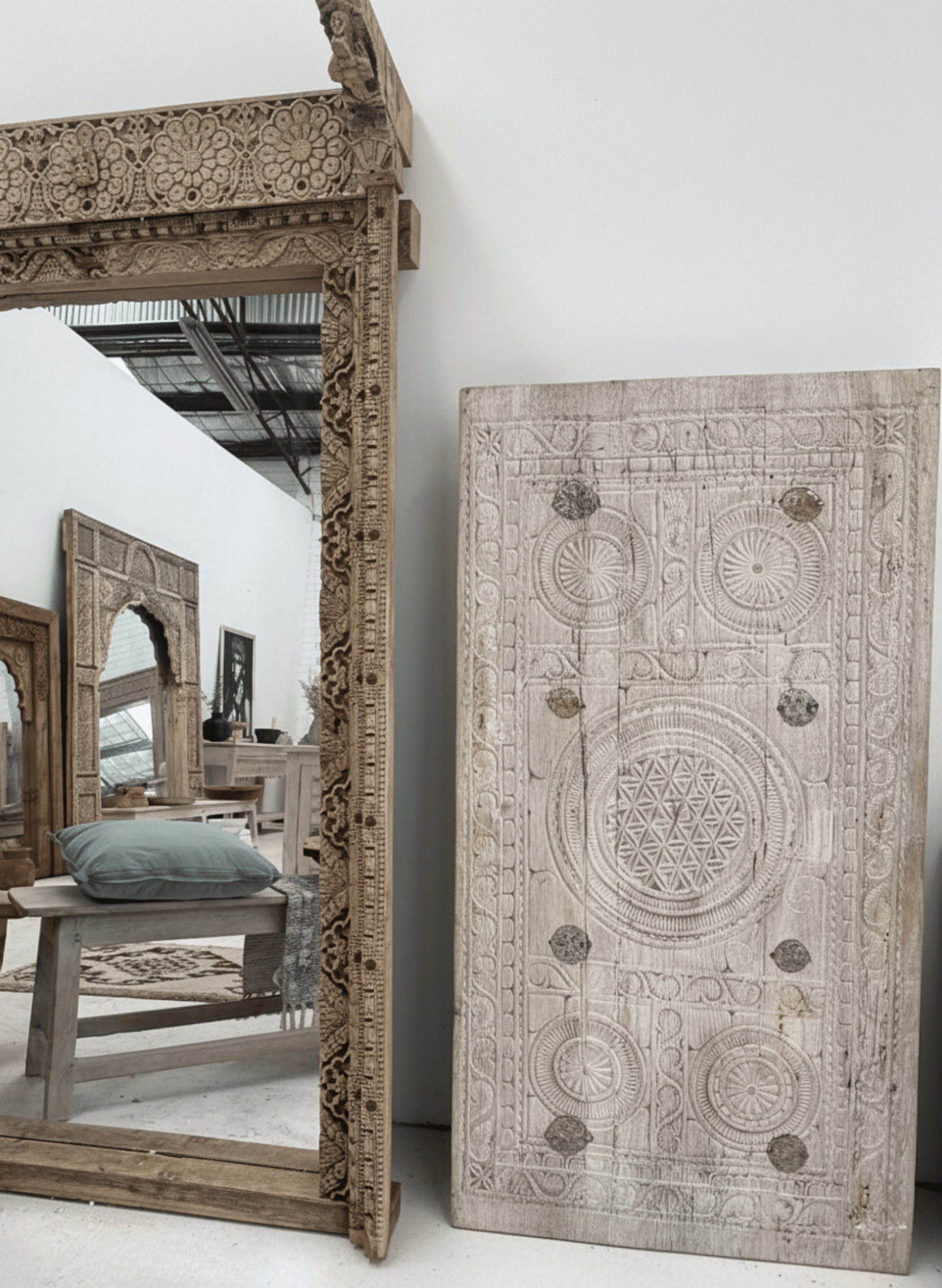 Century Old Wooden Panel - BHM HomeMirrors and Doors