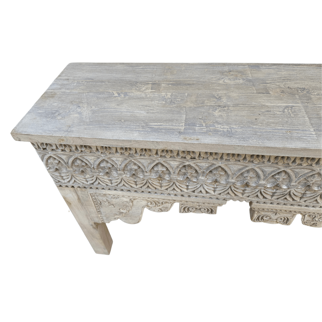 Handcarved Wooden Console | PRESALE - BHM HomeConsoles