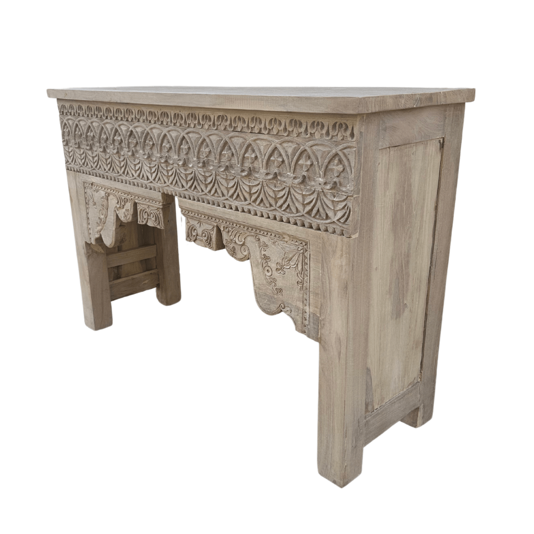 Handcarved Wooden Console | PRESALE - BHM HomeConsoles