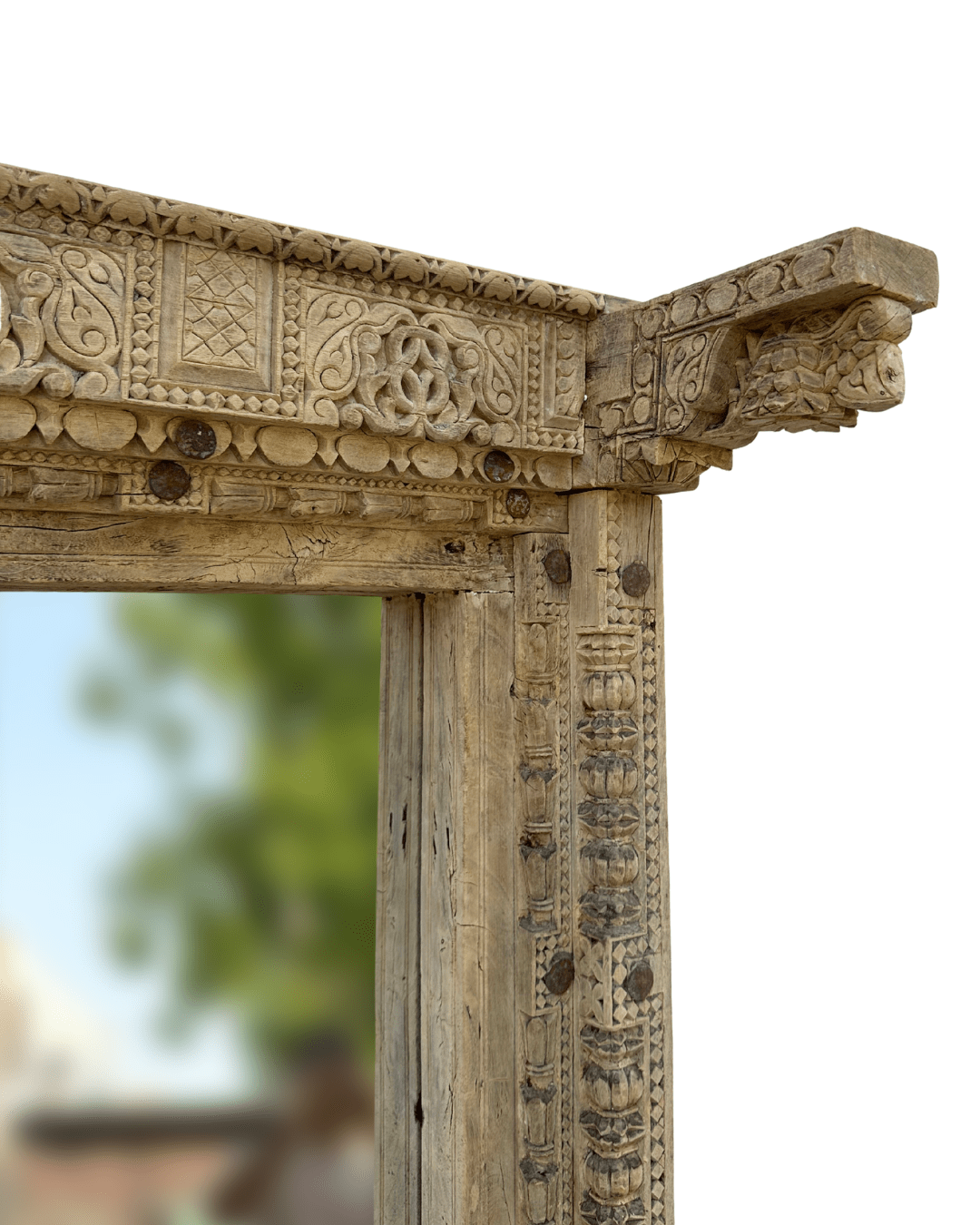 Indian Shekwati Carved Mirror - Bleach 2 - BHM HomeMirrors and Doors