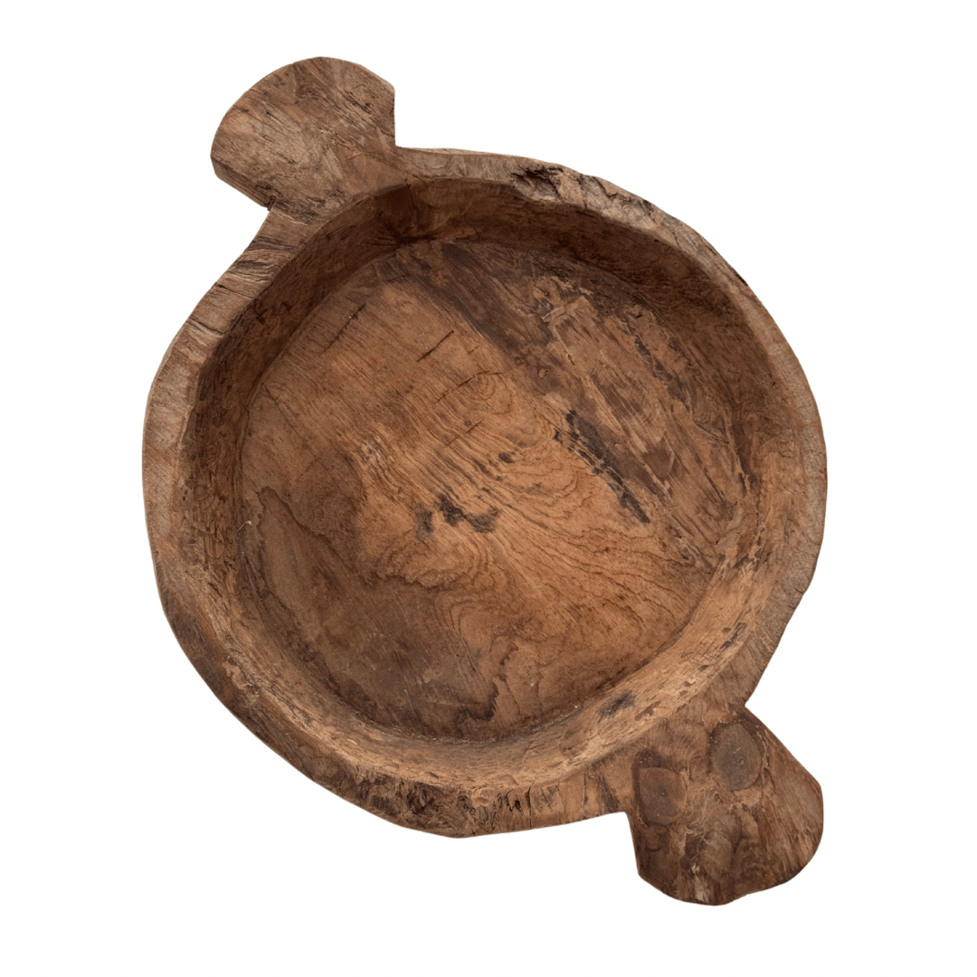 Oversized Antique Bowl 2 - BHM HomeBoards Bowls and Trays