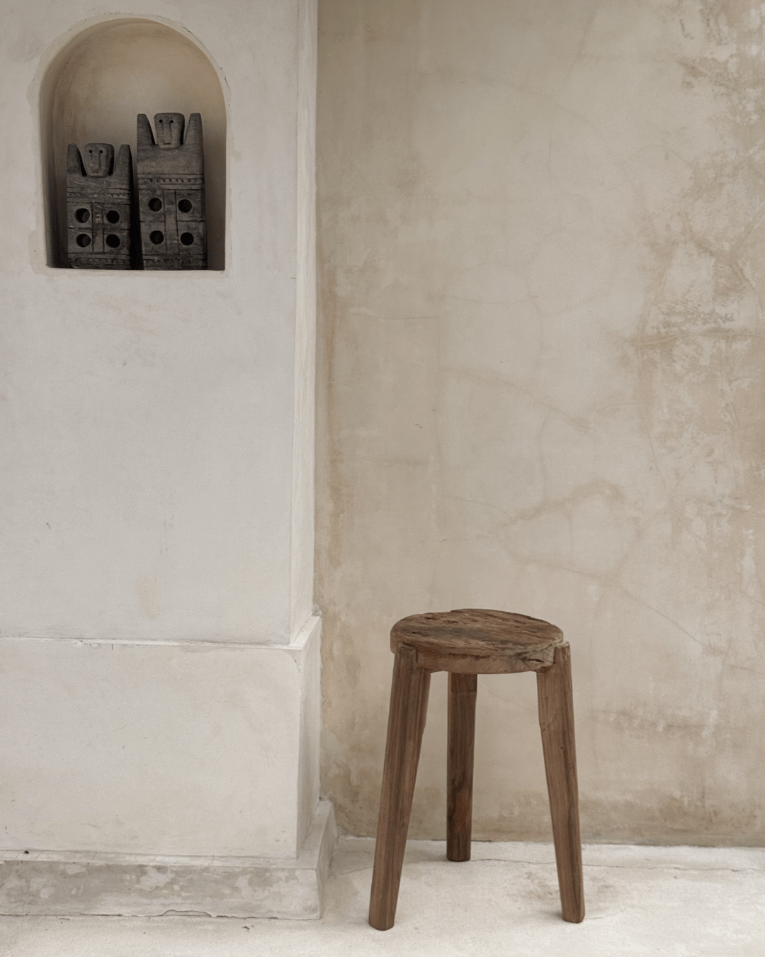 Round Stool - Natural - BHM HomeStools and Benches