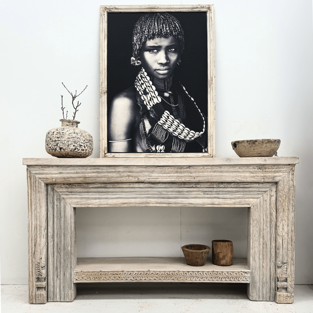 Rustic Column Console - BHM HomeConsoles