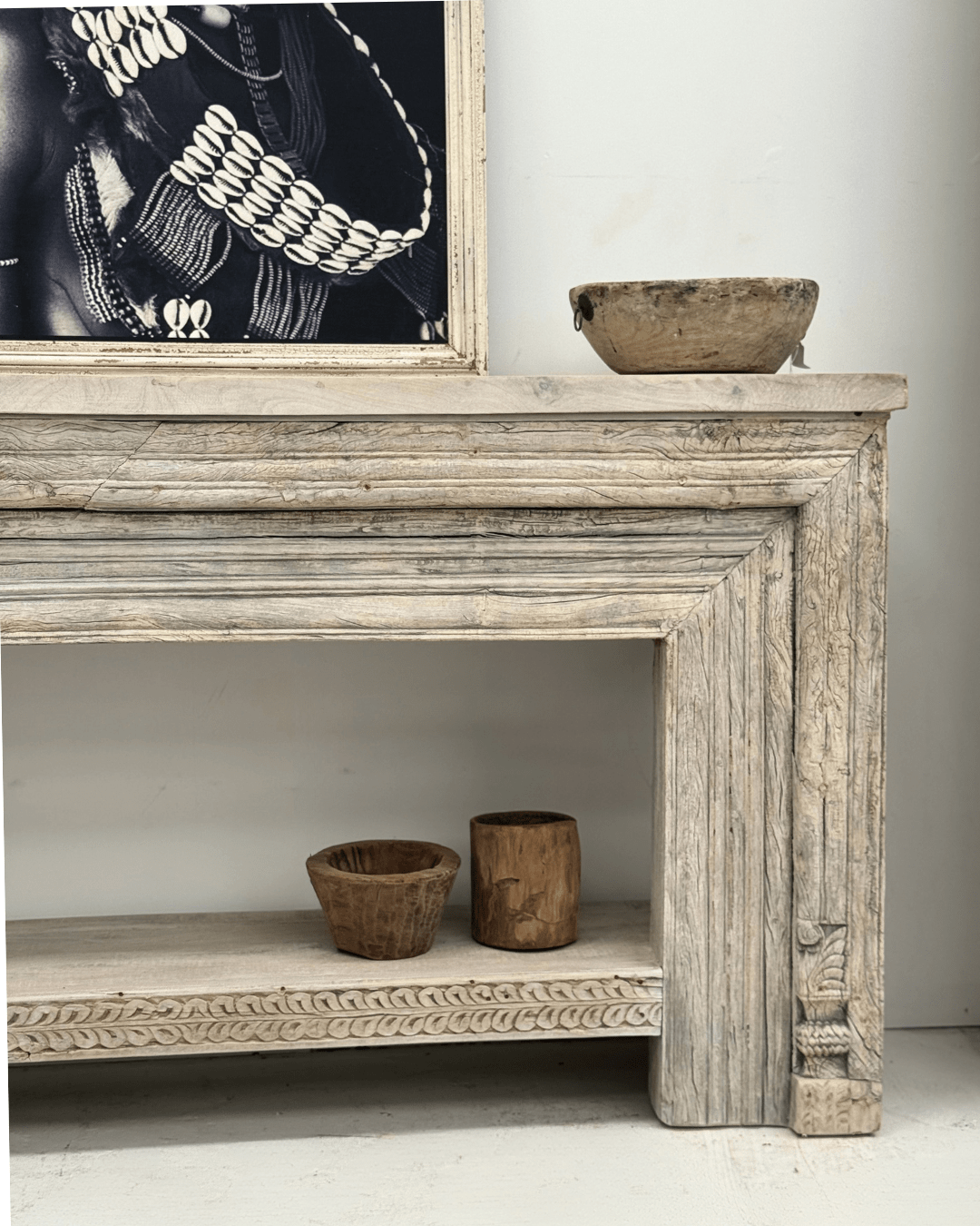 Rustic Column Console - BHM HomeConsoles