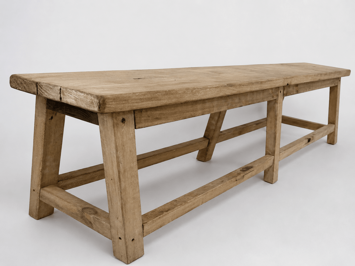 Rustic Natural Bench - BHM HomeStools and Benches