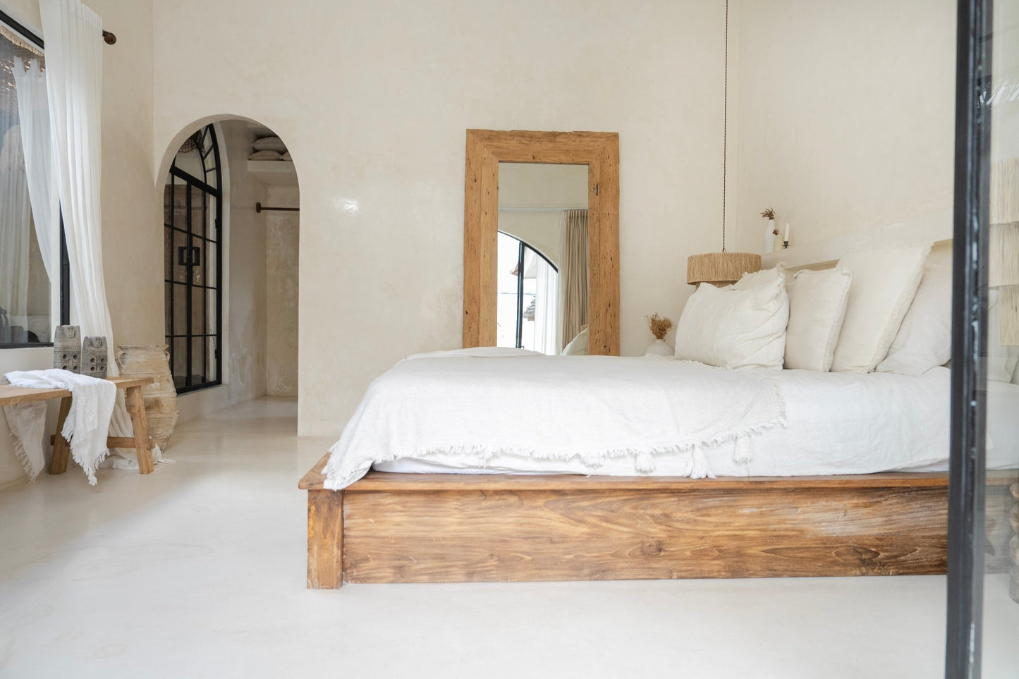 Rustic Teak Mirror - Natural | PRESALE - BHM HomeMirrors and Doors