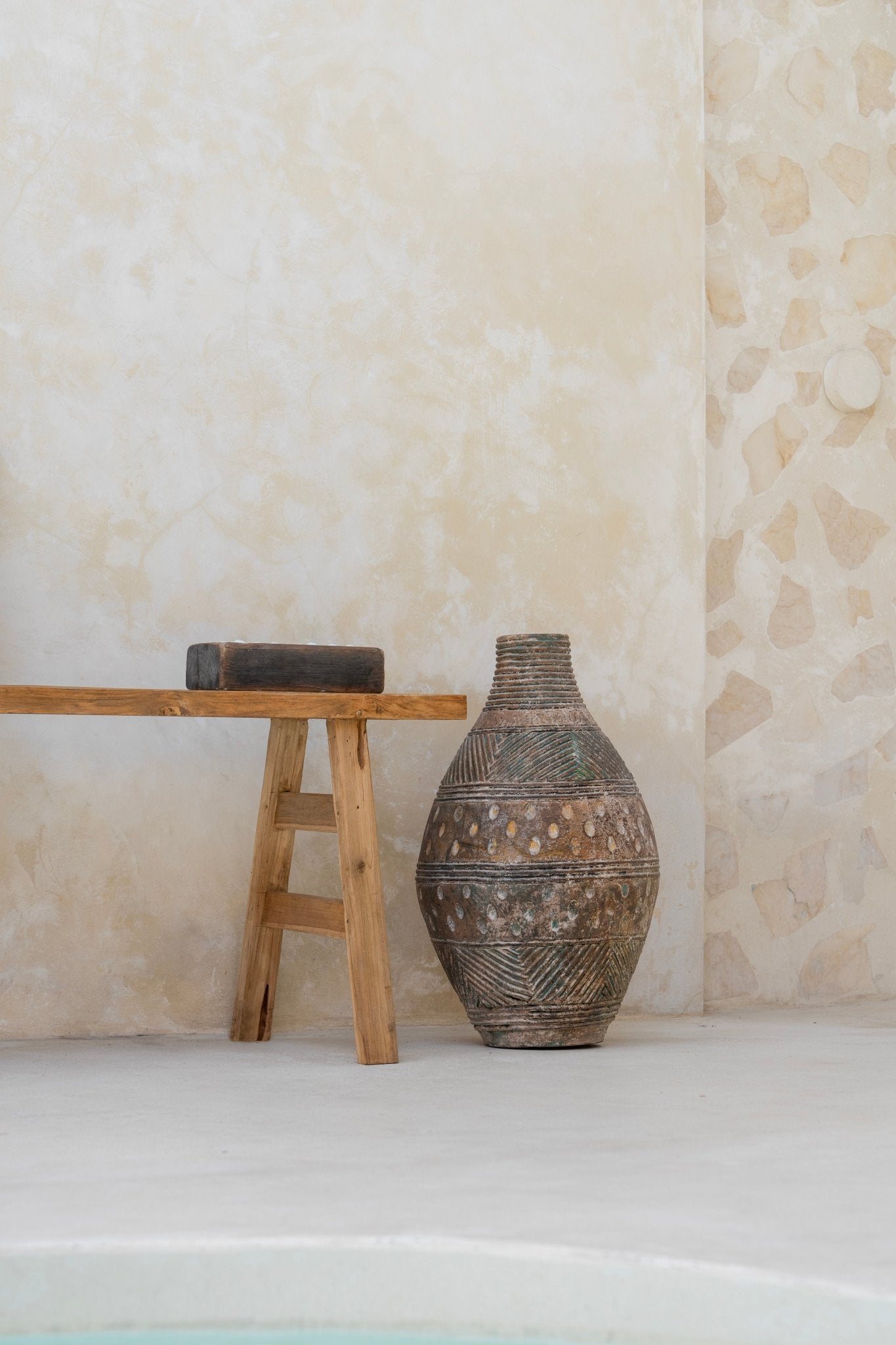 Rustic Wooden Bench - BHM HomeStools and Benches