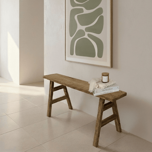 Rustic Wooden Bench - BHM HomeStools and Benches