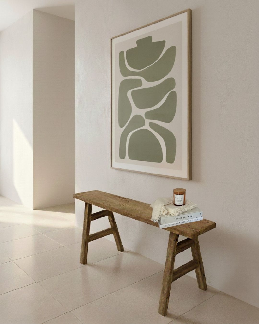Rustic Wooden Bench - BHM HomeStools and Benches