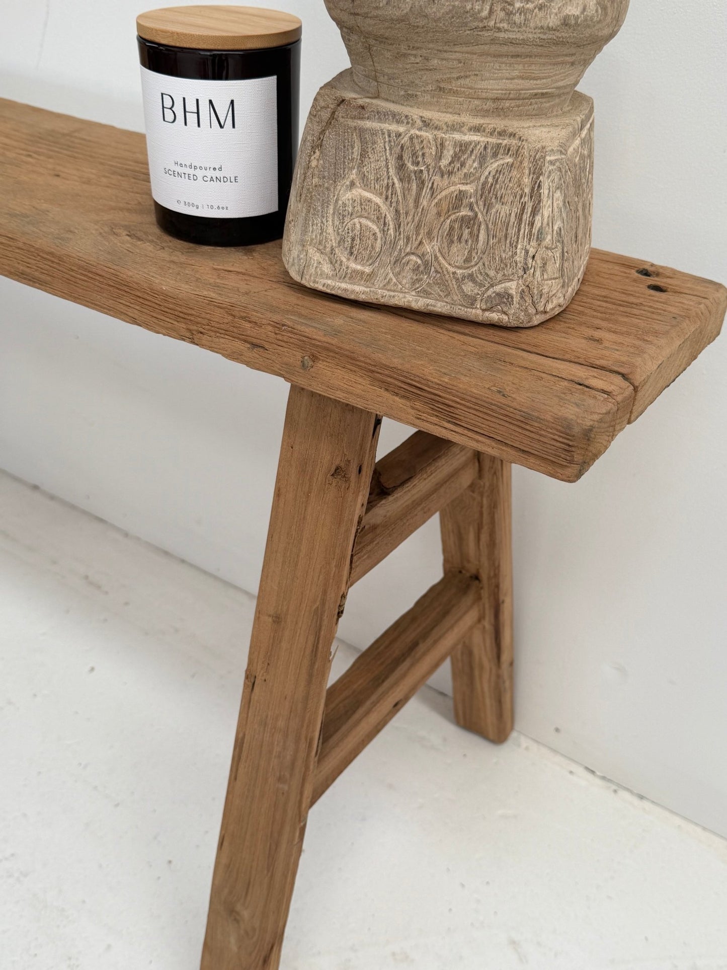 Rustic Wooden Bench Style 3 - BHM HomeStools and Benches