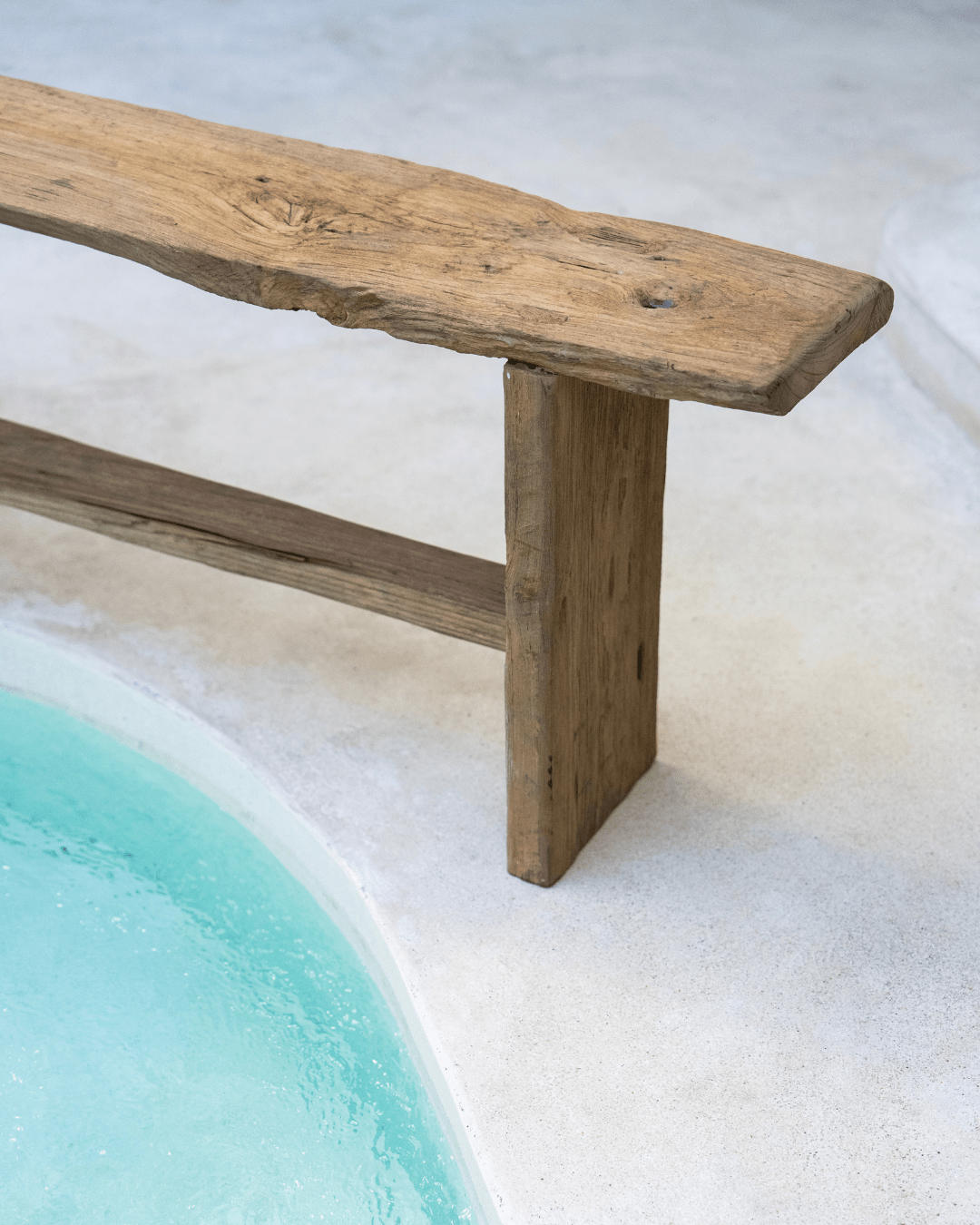 Teak Bench With Support | PRESALE - BHM HomeStools and Benches