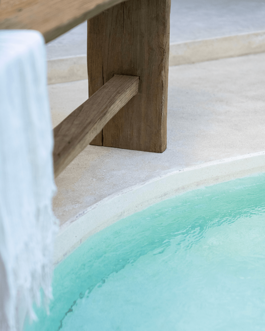 Teak Bench With Support | PRESALE - BHM HomeStools and Benches