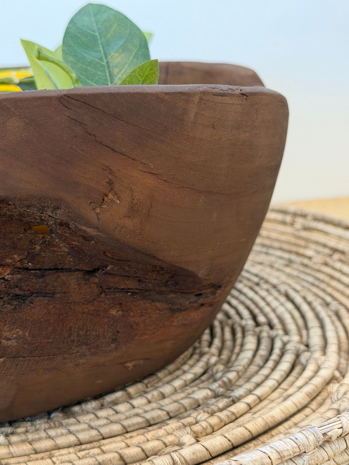 Teak Root Bowl - BHM HomeBoards Bowls and Trays