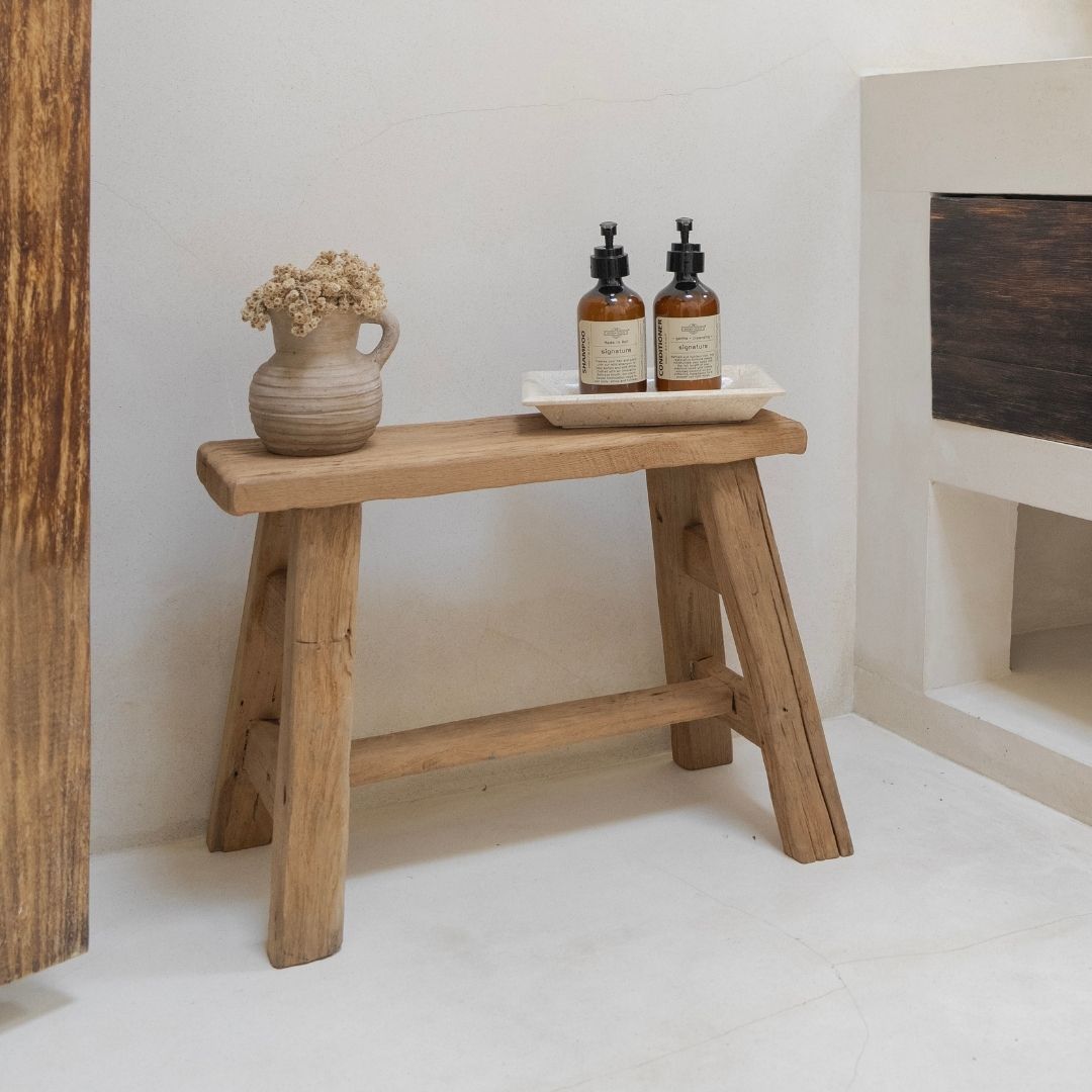Teak Workers Stool | PRESALE - BHM HomeStools and Benches