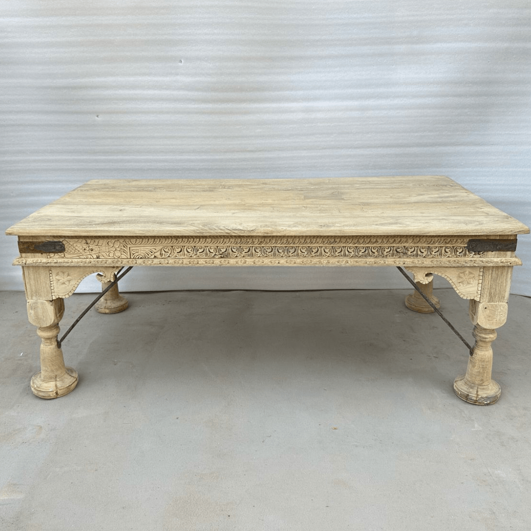 Vintage Indian Coffee Table| PRESALE - BHM HomeConsoles