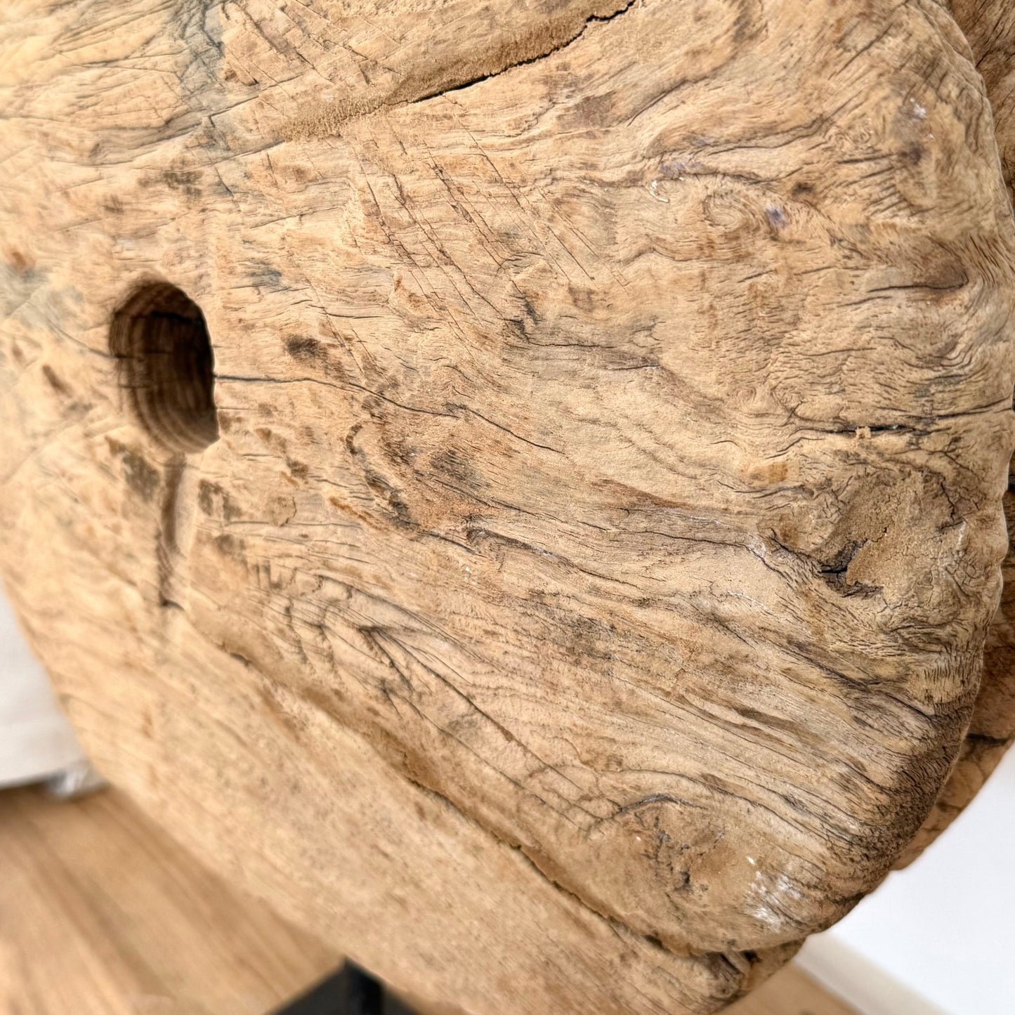 Vintage Indian Farm Wheel - BHM HomeBoards Bowls and Trays