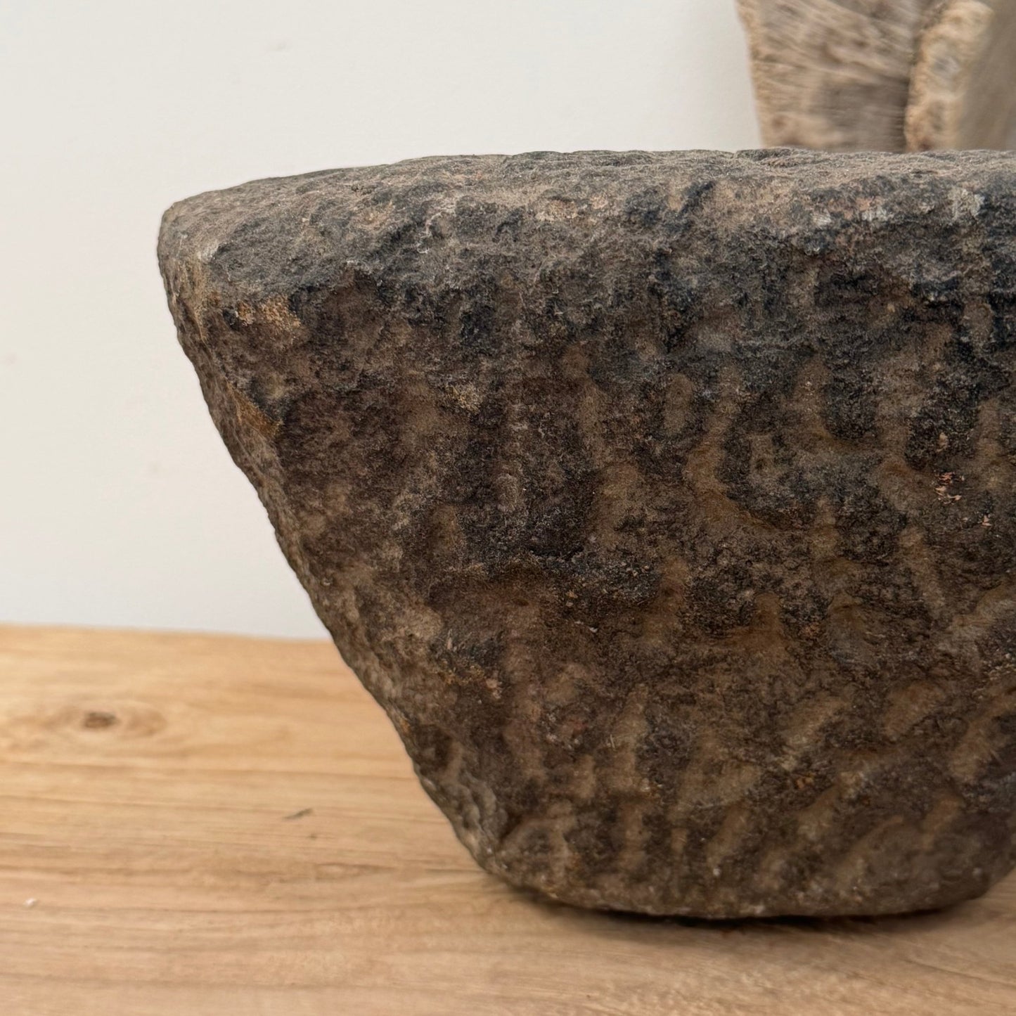 Vintage Stone Vessel - BHM HomeOther