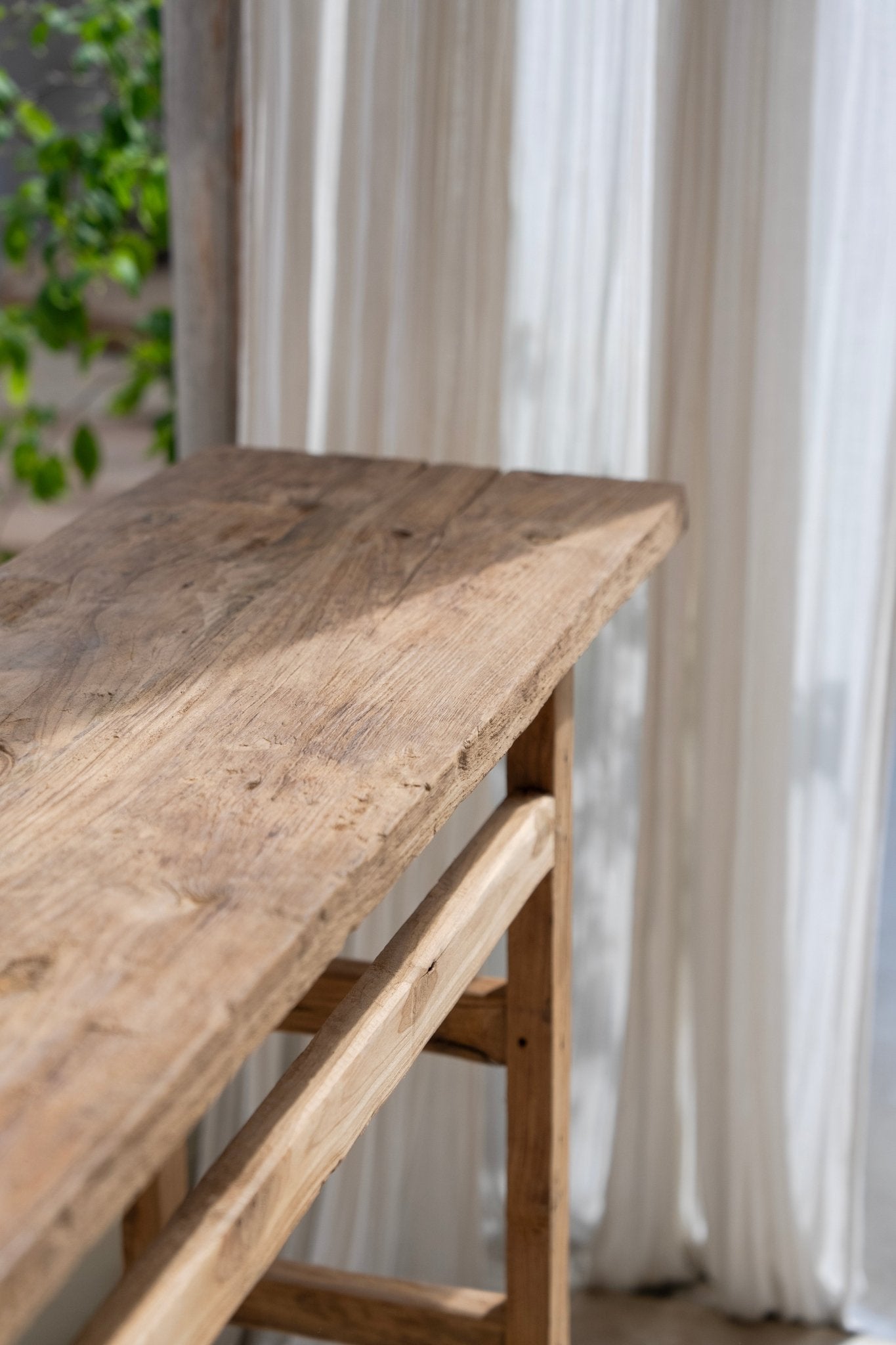 Worn Teak Console - Natural PRESALE - BHM HomeConsoles