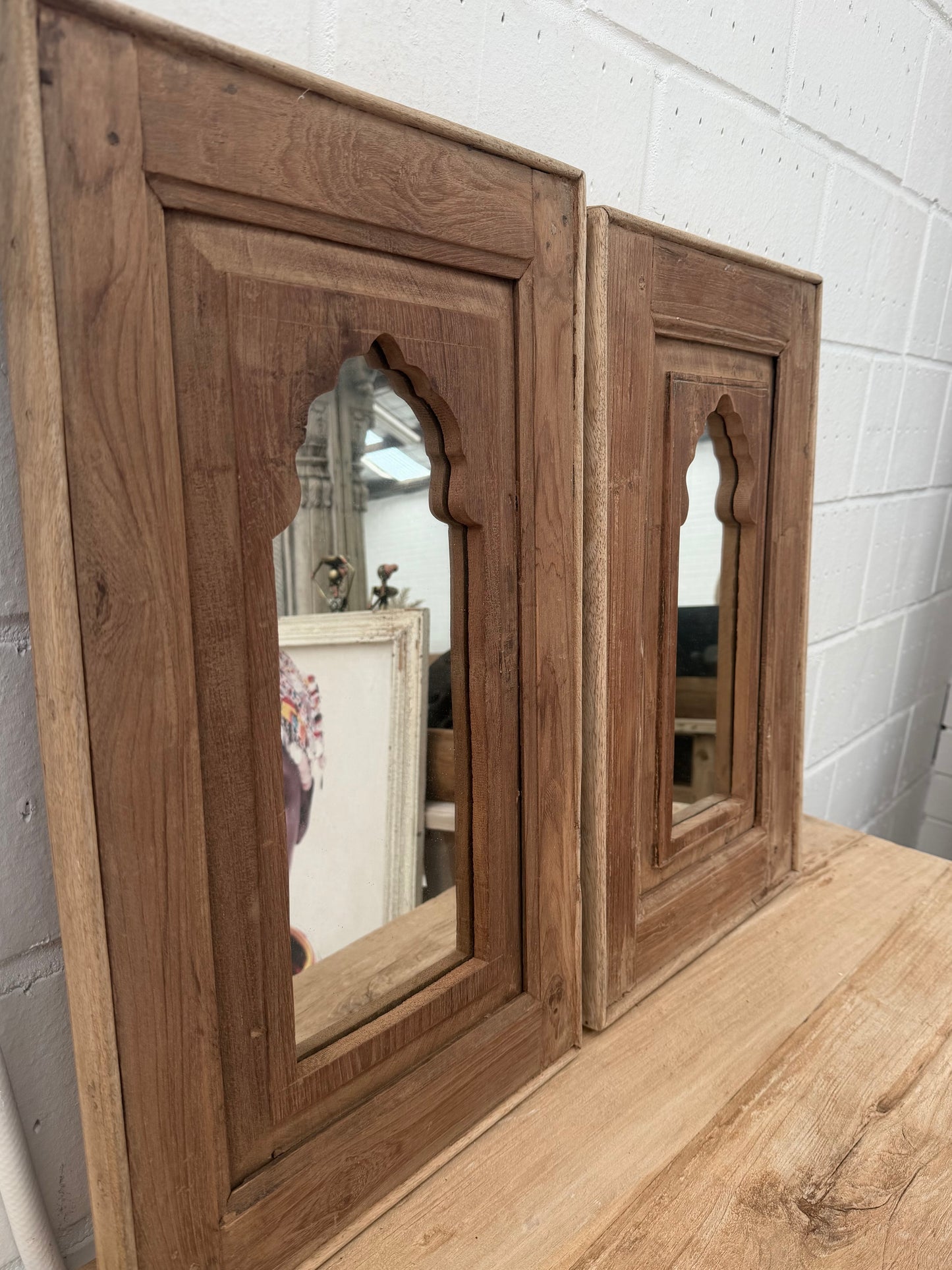 Arched Mirror Set