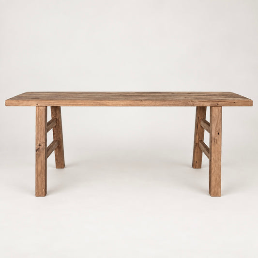 Bleach Teak Bench |Style 5