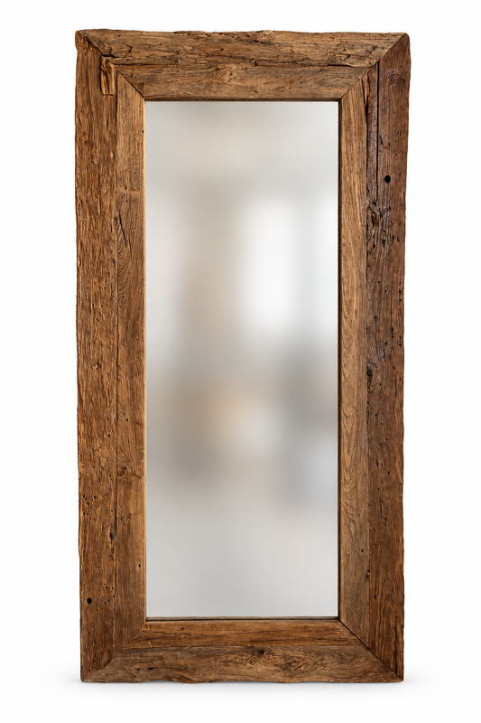 Teak Mirror | Style 10