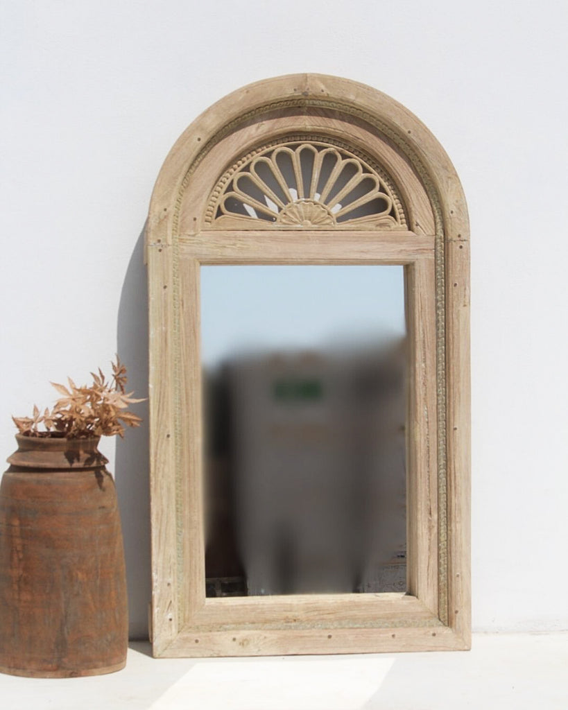 Arched Carved Mirror - Presale