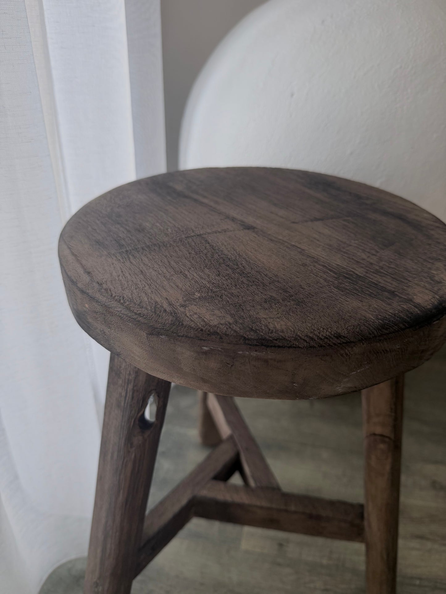 Stool | Charred Brown