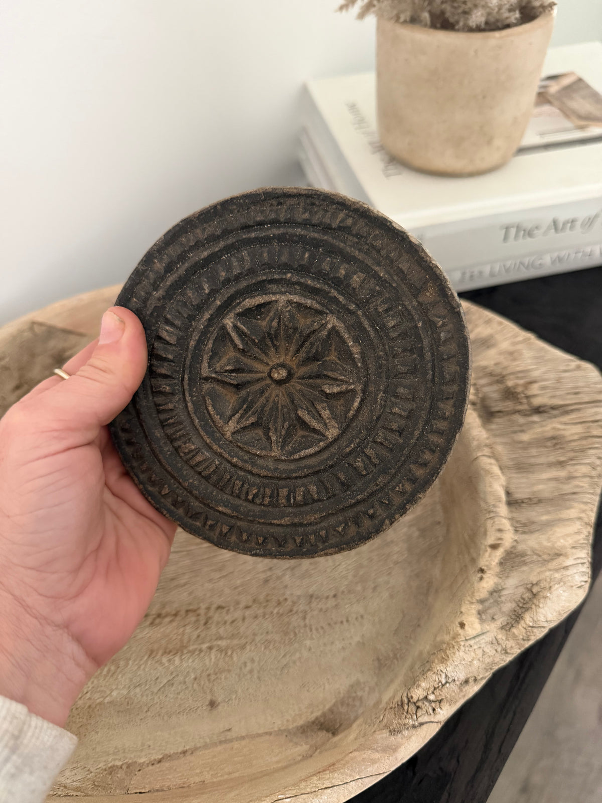 Vintage Stone Coaster | Style 2