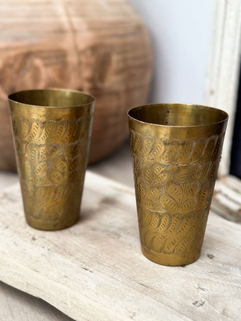 Vintage Lassi Cup set