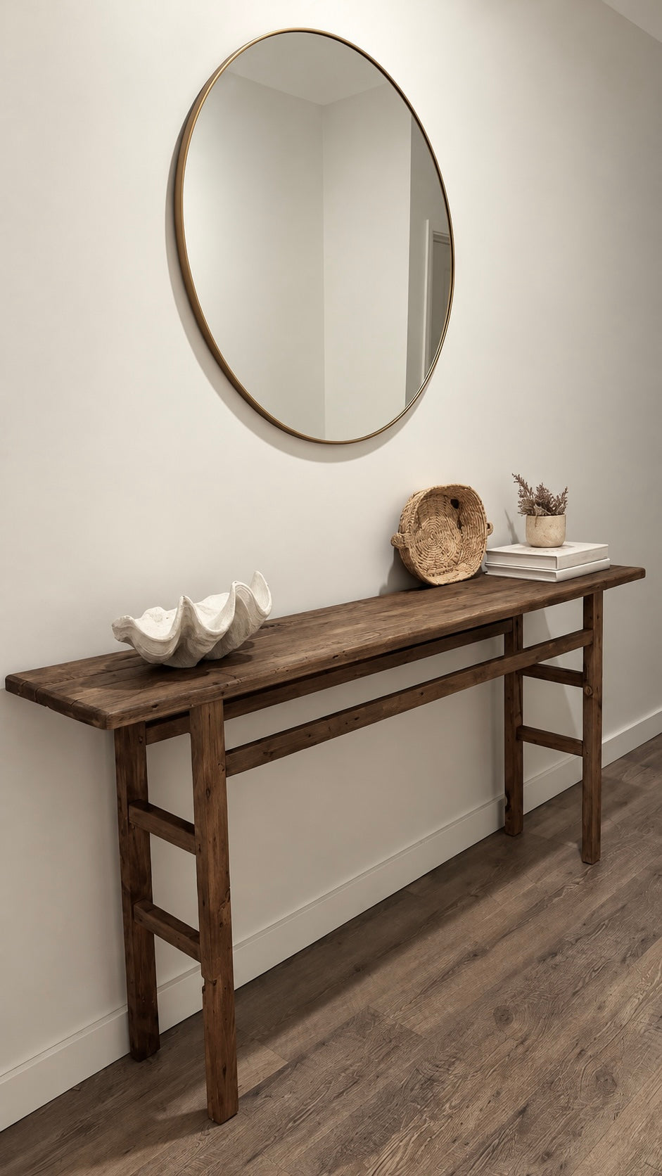 Wabi Sabi Console | Antique Brown
