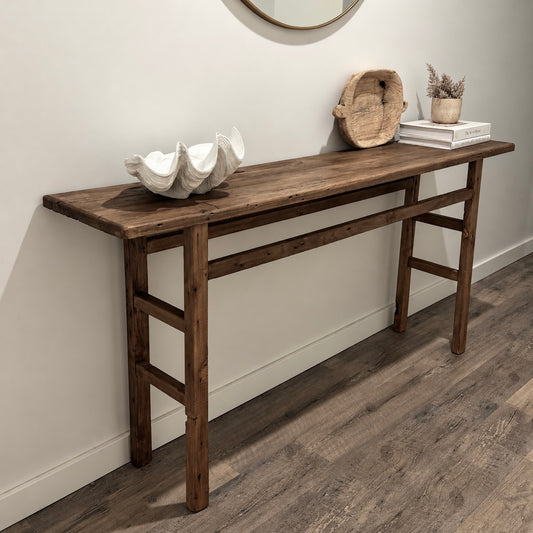 Wabi Sabi Console | Antique Brown