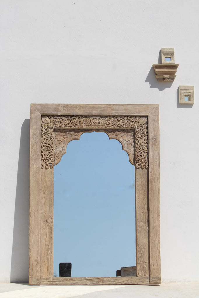 Hand carved Mirror