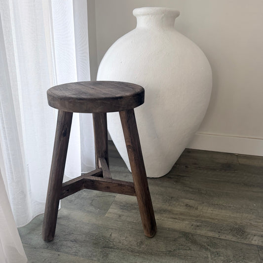 Stool | Charred Brown