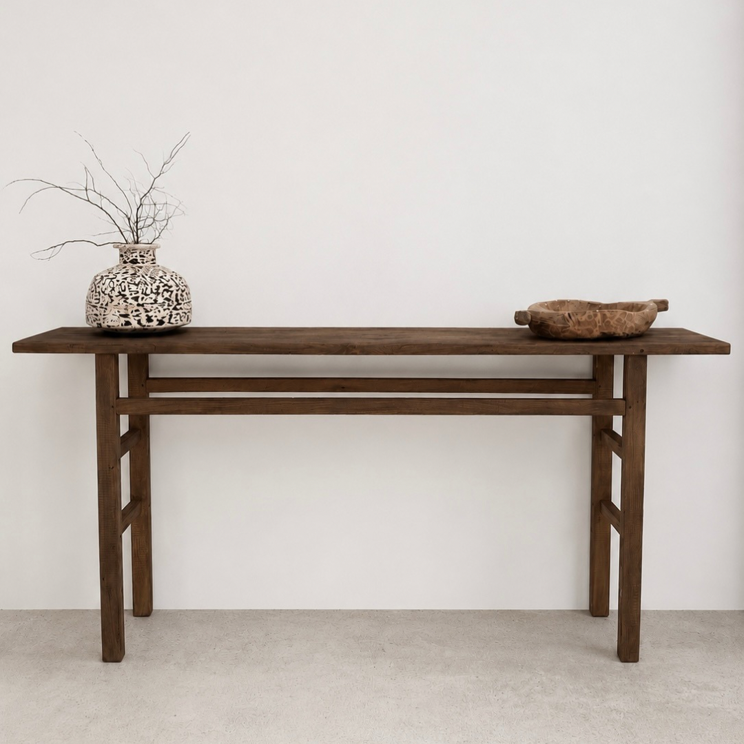 Teak Console | Warm Brown