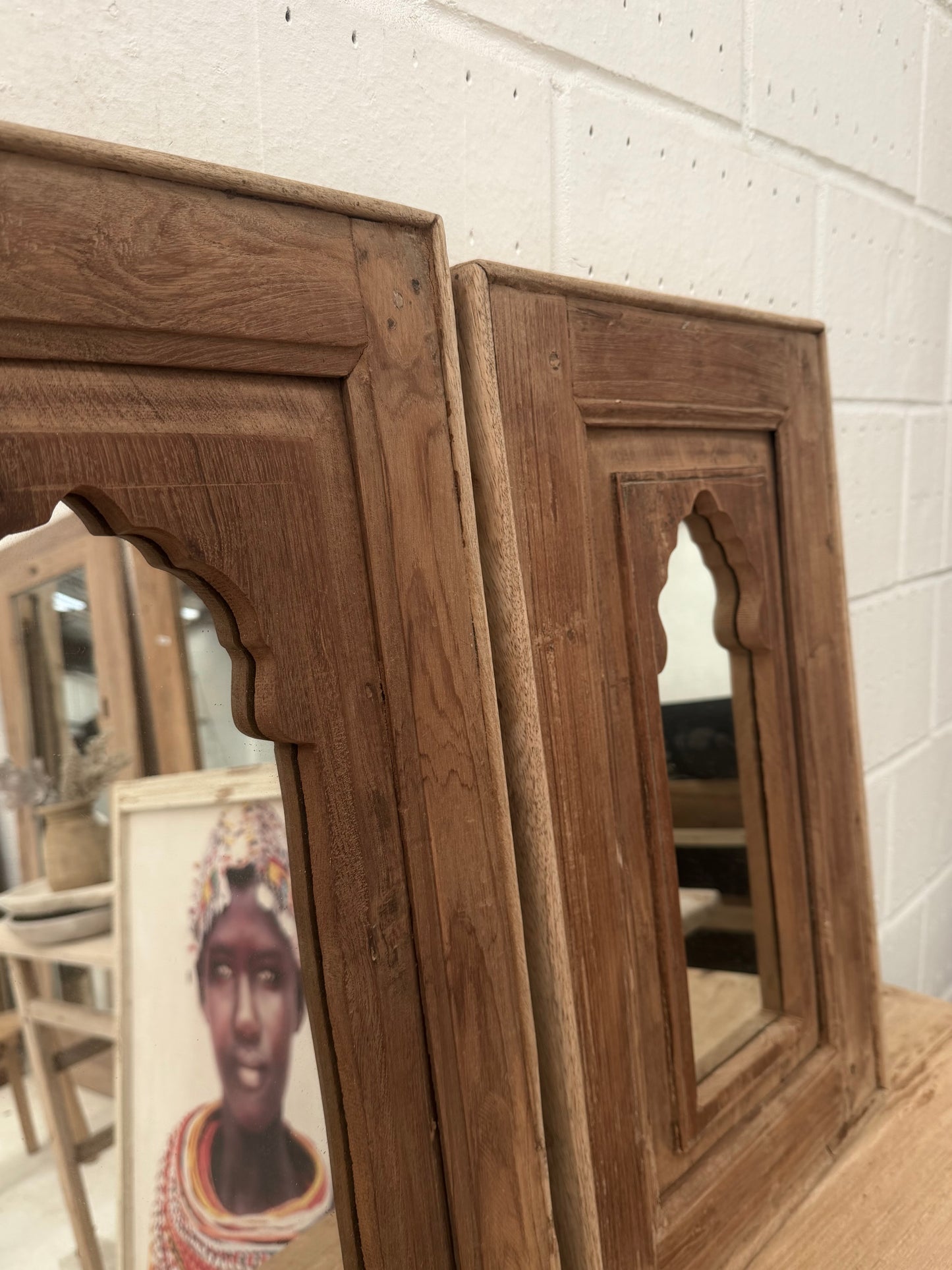 Arched Mirror Set