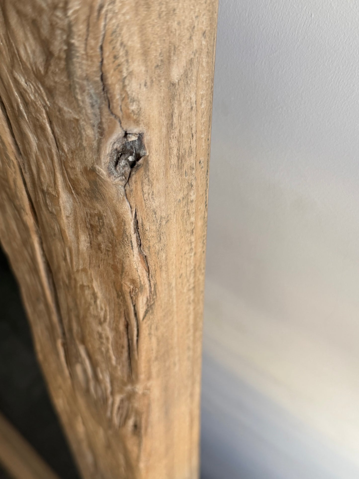 Vintage Elm Mirror