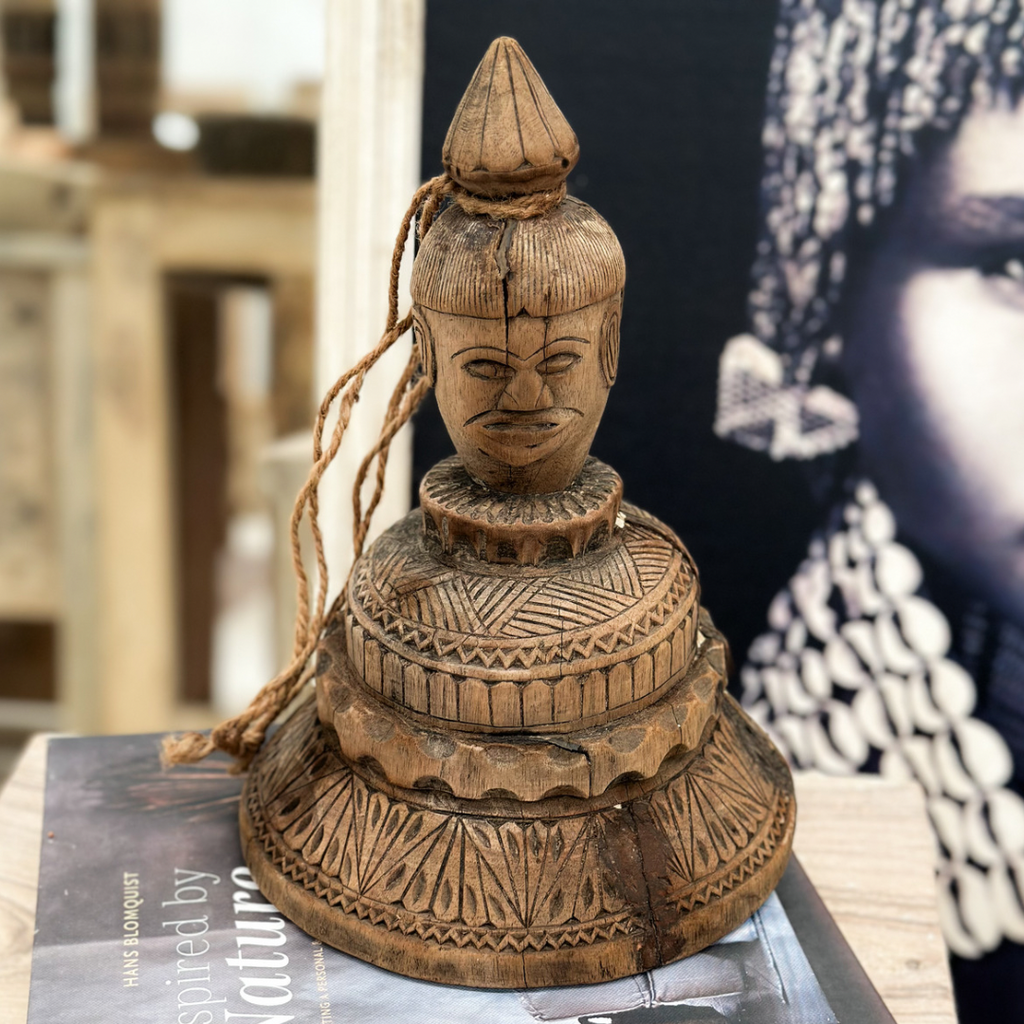 Antique Temple Buddah  Bell
