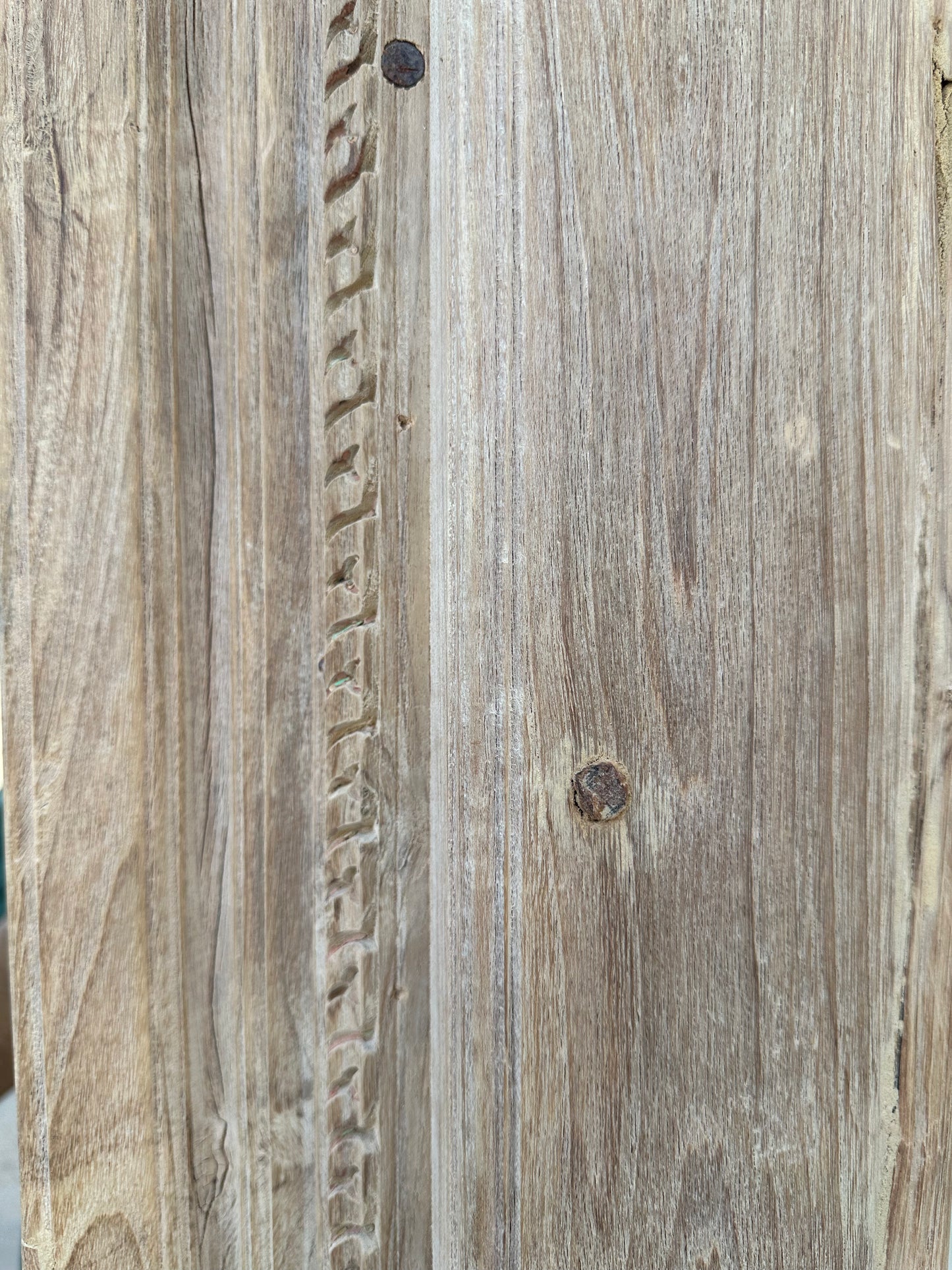 Indian Sundar Mirror - Natural