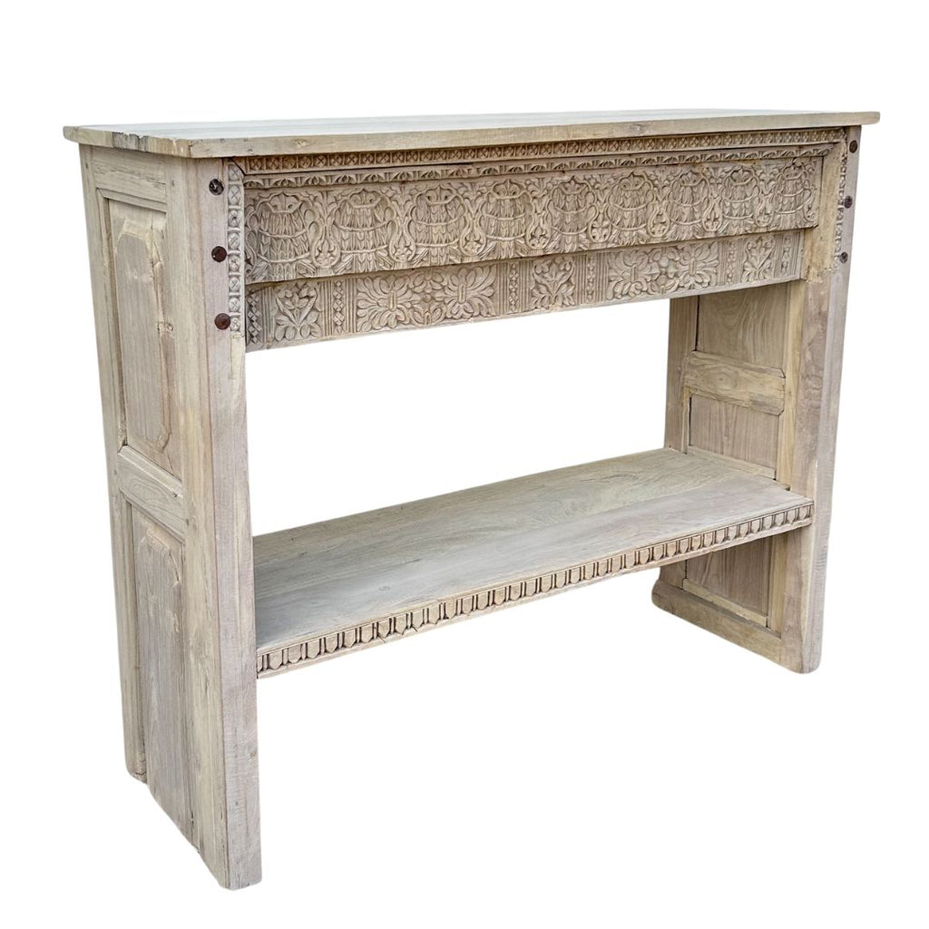 Handcarved Panel Console - Presale