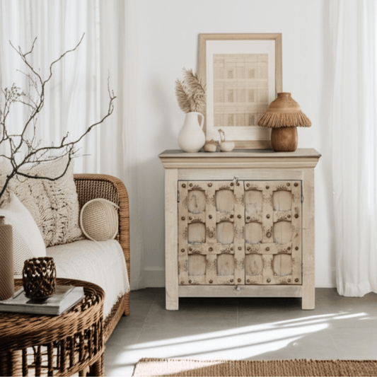 Carved Storage Chest - BHM HomeChests and Storage