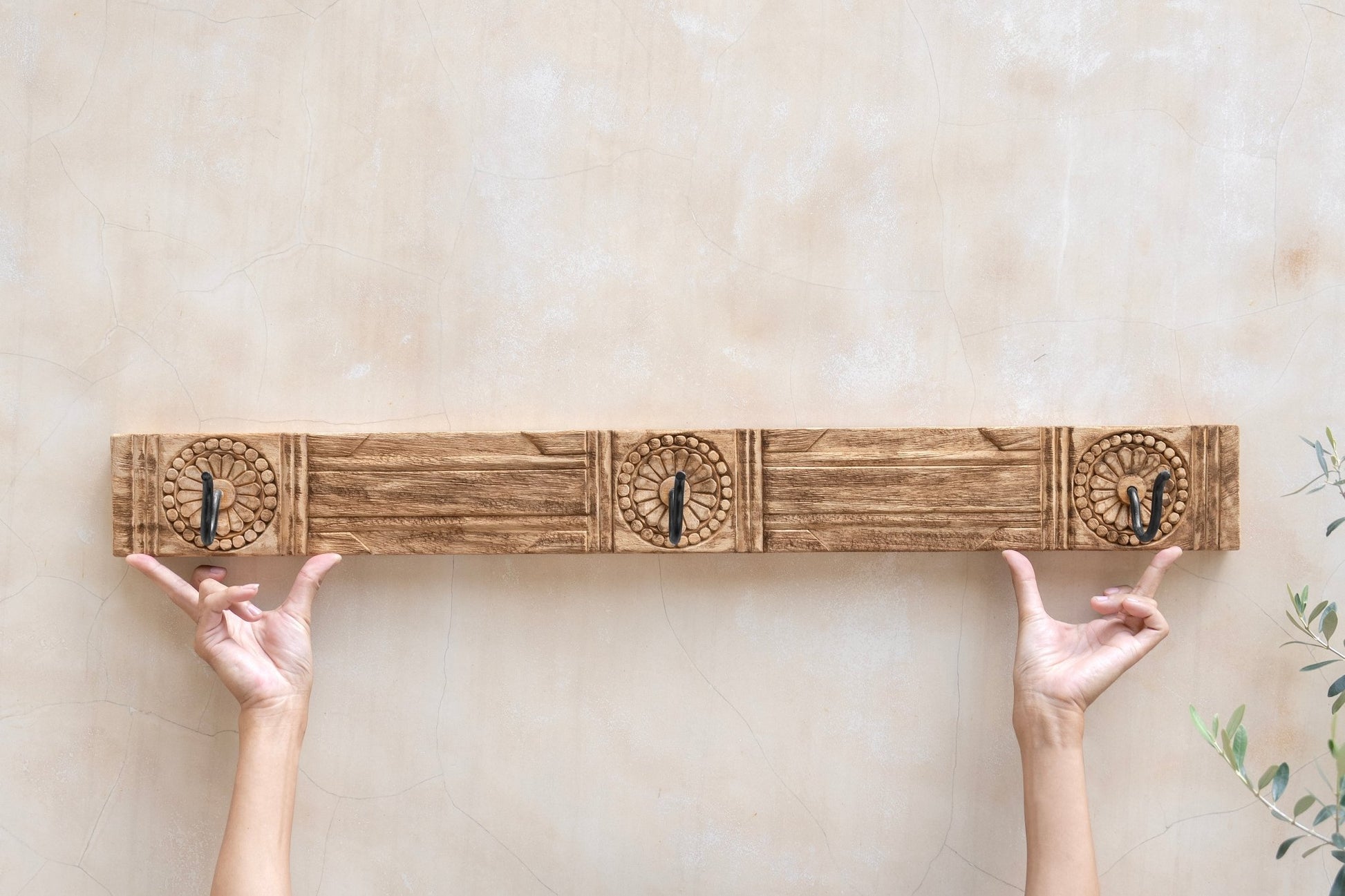 Carved Wall Hook | PRESALE - BHM Home