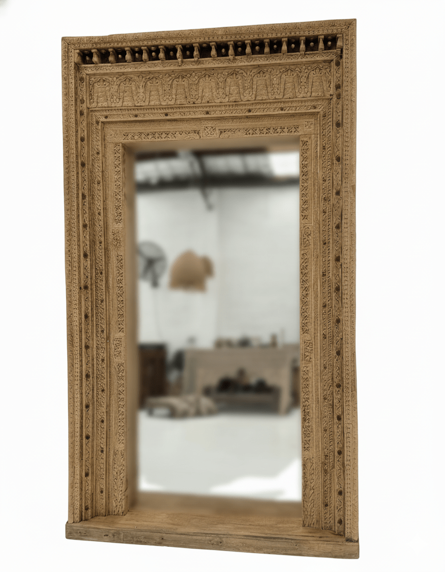 Century Old Indian Mirror - BHM HomeMirrors and Doors