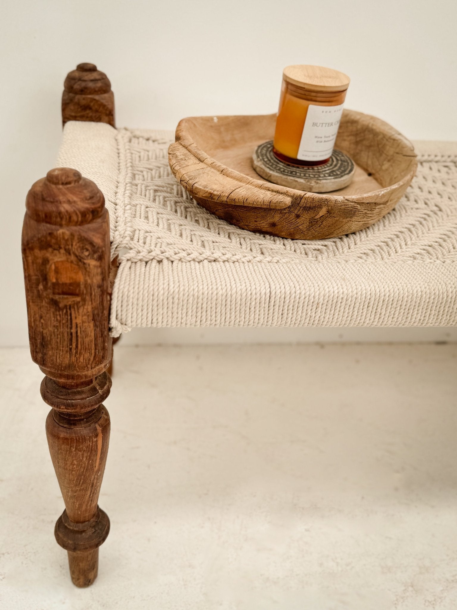Charpoy Daybed - BHM HomeStools and Benches