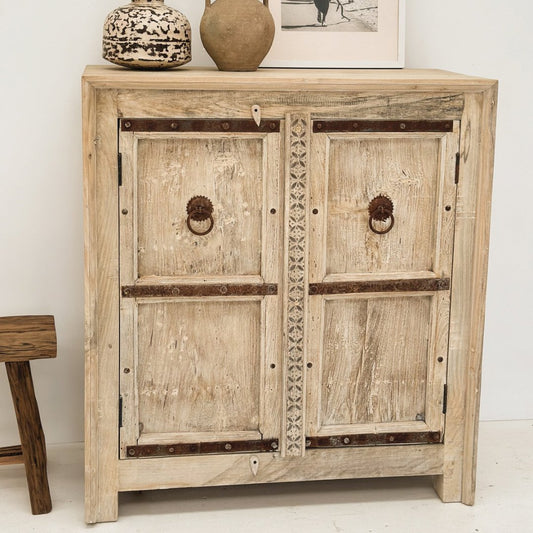 Custom Vintage Door Cupboard - BHM Home