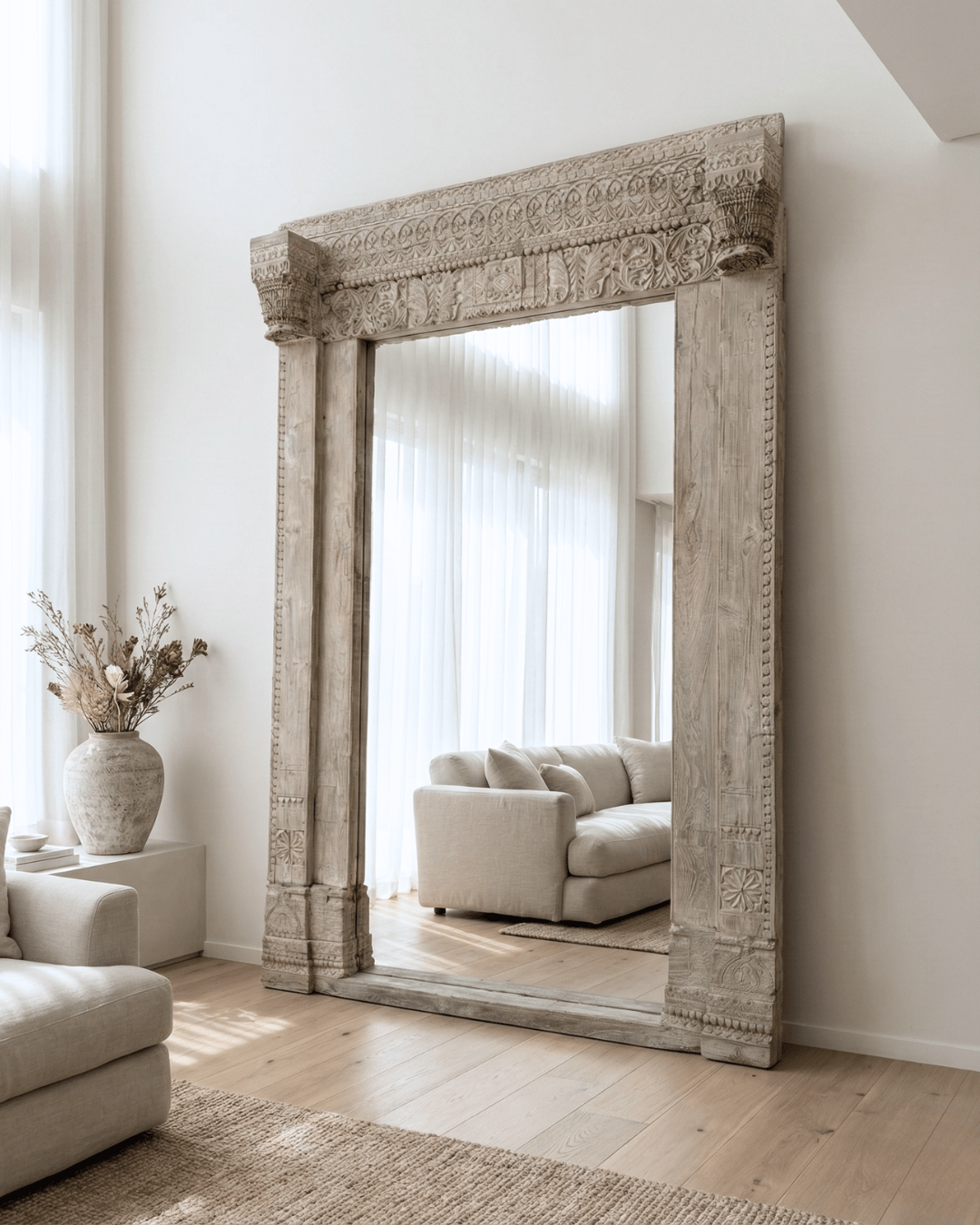 Detailed Sundar Mirror Bleach Chalky Bleach - BHM HomeMirrors and Doors