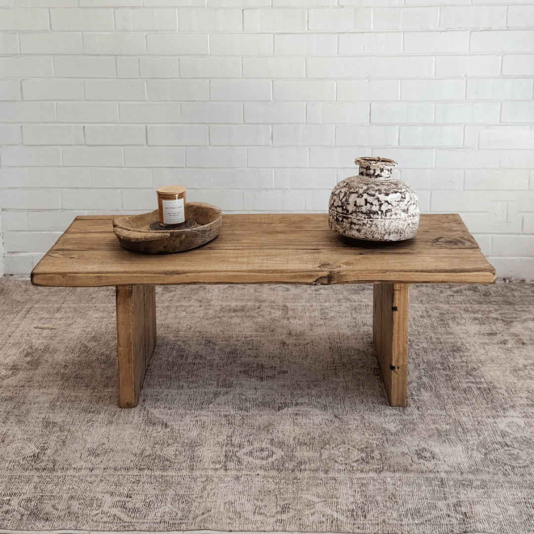 Farmhouse Coffee Table - Natural - BHM HomeConsoles